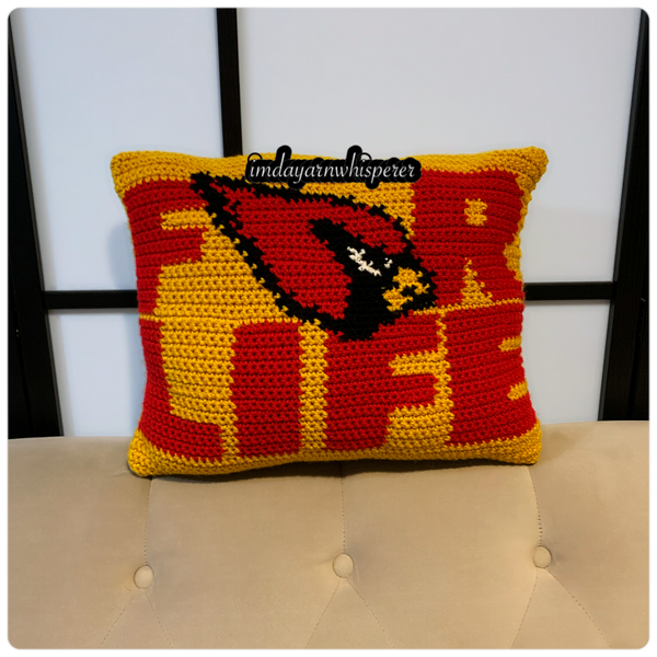 Arizona Cardinals For Life Pillow