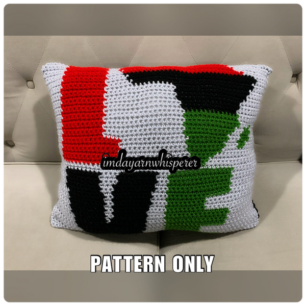 The Motherland Pillow Pattern