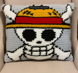 One Piece-Inspired Throw Pillow