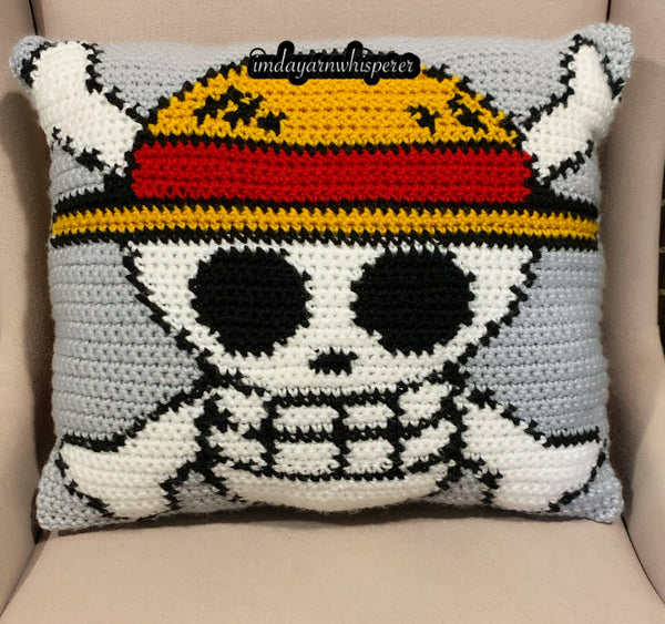 One Piece-Inspired Throw Pillow