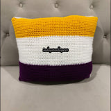 LSU Tigers Throw Pillow