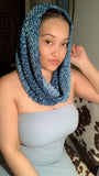 Denim Oversized Cowl (Unisex)