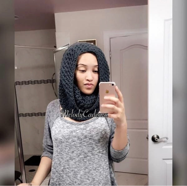 Charcoal Oversized Cowl (Unisex)
