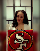 San Francisco 49ers Throw Pillow