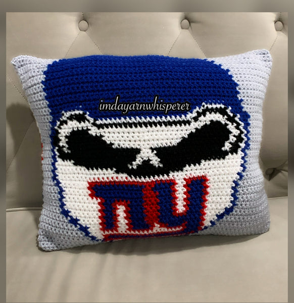 New York Giants Throw Pillow