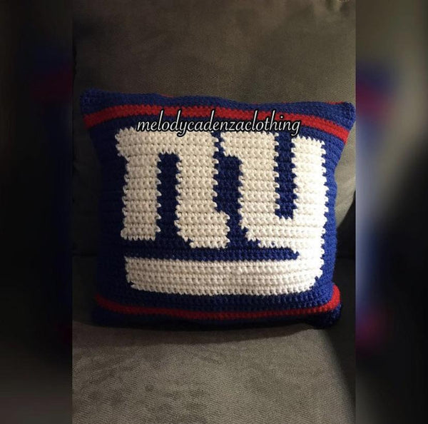 New York Giants Throw Pillow