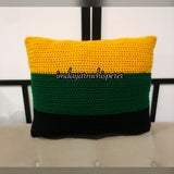 Blazed Throw Pillow (Made To Order)