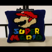 Super Mario Throw Pillow