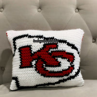 Kansas City Chiefs Throw Pillow