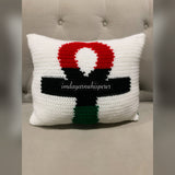 Ankh Throw Pillow (Made To Order)