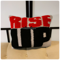 Rise Up Throw Pillow