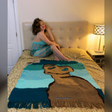 Audrey Throw Blanket (Made To Order)