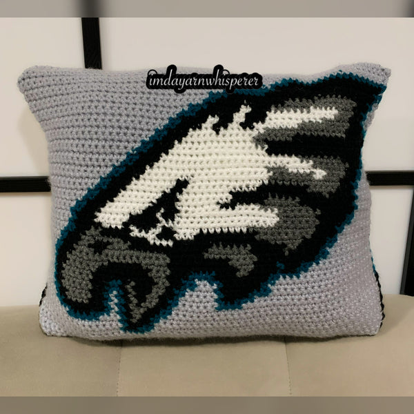 Philadelphia Eagles Throw Pillow