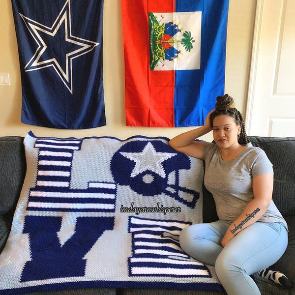 Love Dallas Throw Blanket