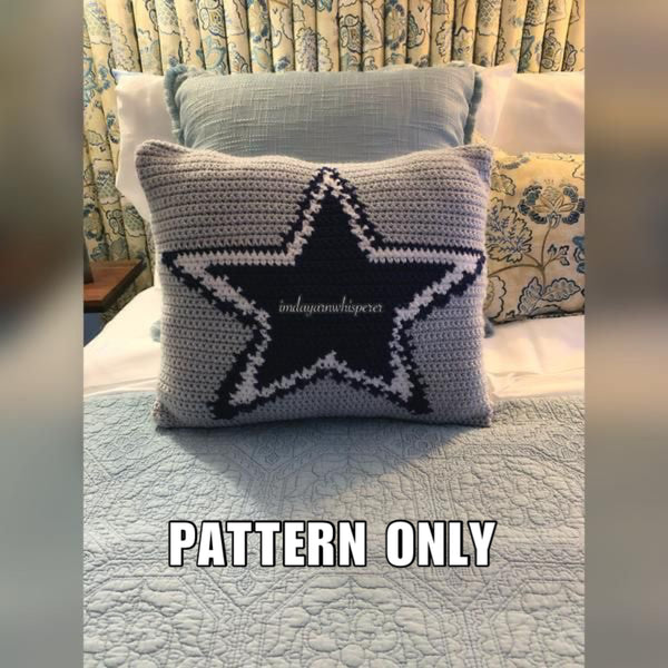 Dallas Cowboys Pillow Pattern