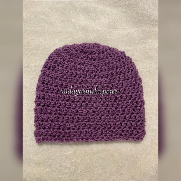 Medium Purple Adult Beanie (Unisex)