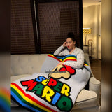 Super Mario Throw Blanket