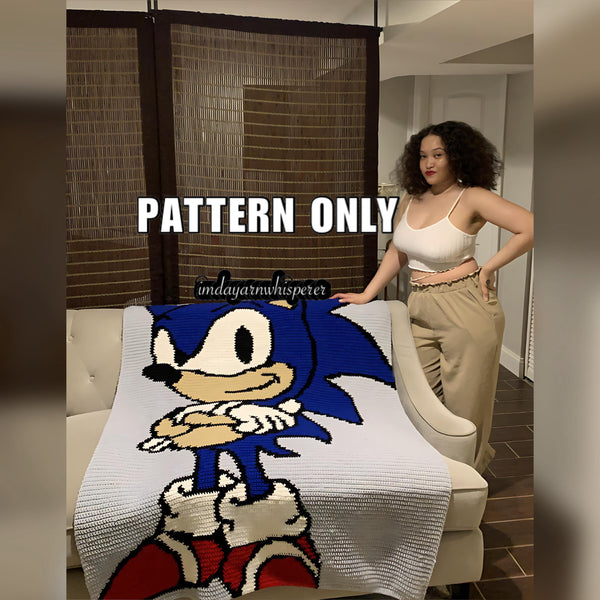 Sonic Blanket Pattern