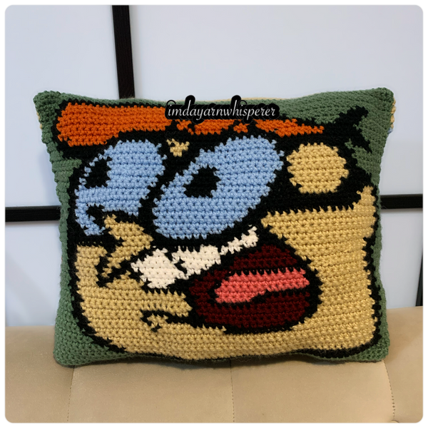 Dexter’s Laboratory Throw Pillow