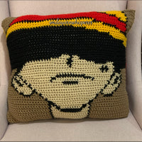 One Piece-Inspired Throw Pillow