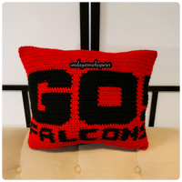 Go Falcons! Throw Pillow