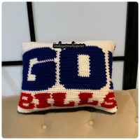 Go Bills! Throw Pillow