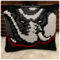 Roll Tide-Inspired Throw Pillow