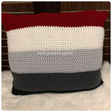 Roll Tide-Inspired Throw Pillow