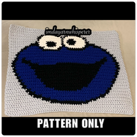 Cookie Monster Pillow Pattern