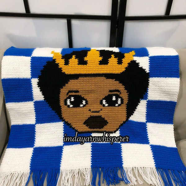 Young Prince Baby Blanket