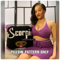 Scorpio Pillow Pattern