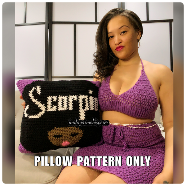 Scorpio Pillow Pattern