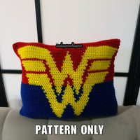 Wonder Woman Pillow Pattern