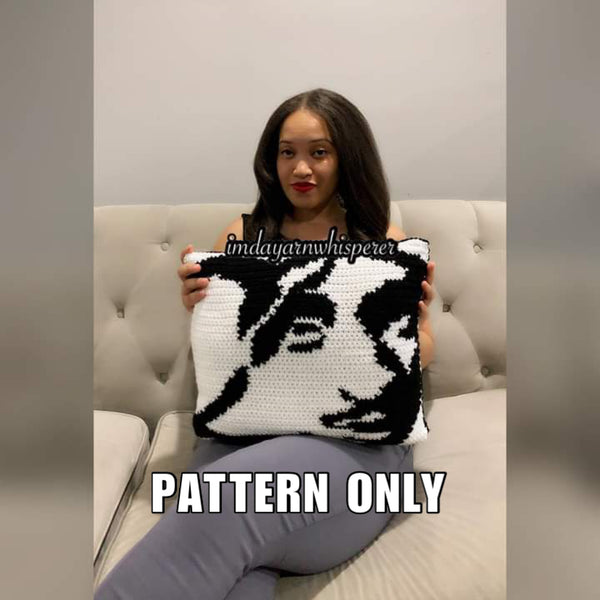 Tupac Pillow Pattern