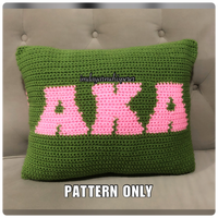 AKA Pillow Pattern