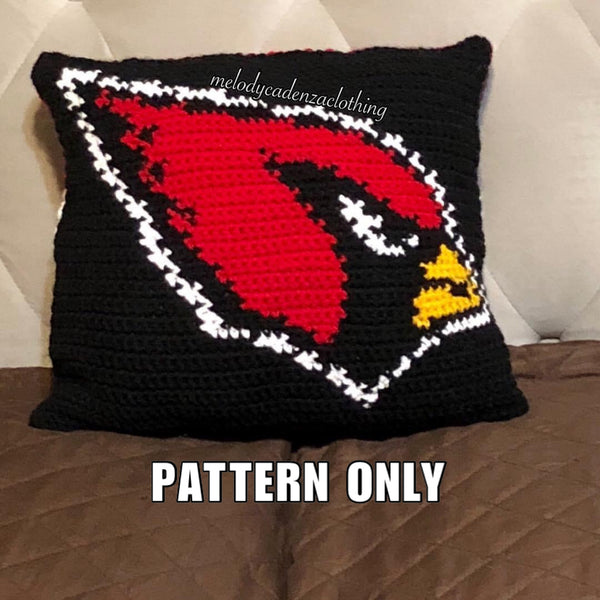 Arizona Cardinals Pillow Pattern