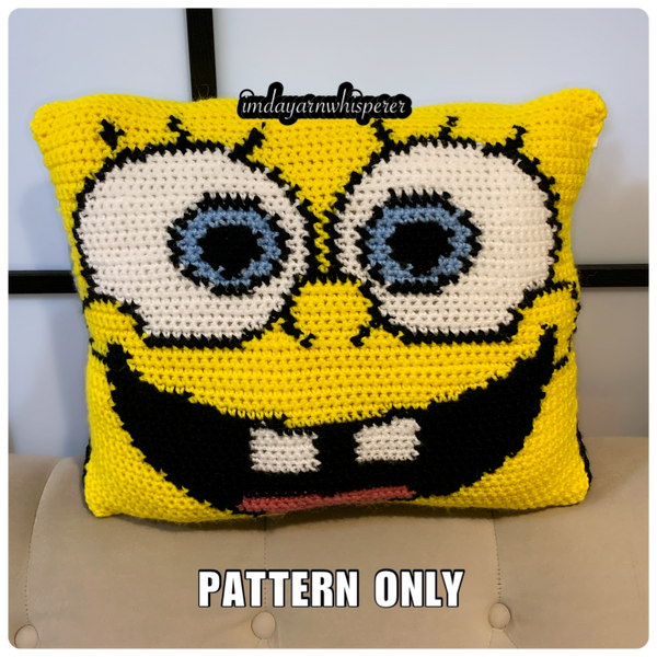 SpongeBob Pillow Pattern