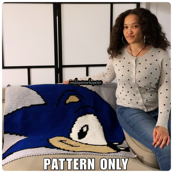 Sonic Baby Blanket Pattern