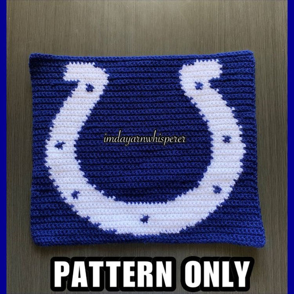 Indianapolis Colts Pillow Pattern