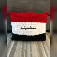 Deadpool/Mickey Mouse-Inspired Throw Pillow